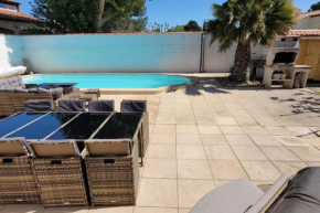 Belle villa, avec Jardin Piscine Jacuzzi et Sauna